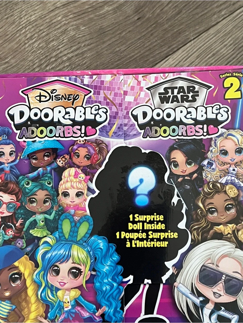 Disney & Star Wars Doorables Adoorbs Dolls Series 2 **Brand New